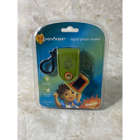 N Power Go Diego Go Digital Photo Viewer   Nickelodeon Slide‎ Out Display 5+ - Picture 1 of 4